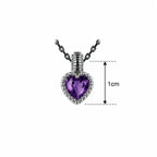 Silver Heart Chain Pendant
