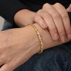 gold plated kada, bubble kada, bubble bangle, cz bangle, cubic zirconia kada, crystal bangle, women kada, girls bangle, designer kada, luxury bracelet, fashion jewellery, imitation jewellery, daily wear kada, party wear bracelet, festive jewellery, elegant bangle, gold bracelet for women, gift for women, gift for girls, marvel silver