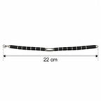 Marvel Silver Midnight Edge Silver Bar Bracelet for boys with black band and silver accent detailing