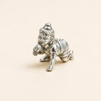 Silver Bal Kanha Murti Crawling Laddu Gopal Krishna Idol Holding Makhan – Marvel Silver
