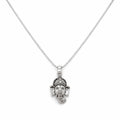 Marvel Silver Lord Ganesha silver chain pendant for girls