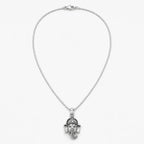 Marvel Silver Lord Ganesha silver chain pendant for girls