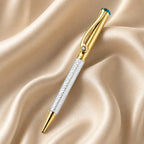 Marvel Silver luxury gold and silver ballpoint pen with textured barrel