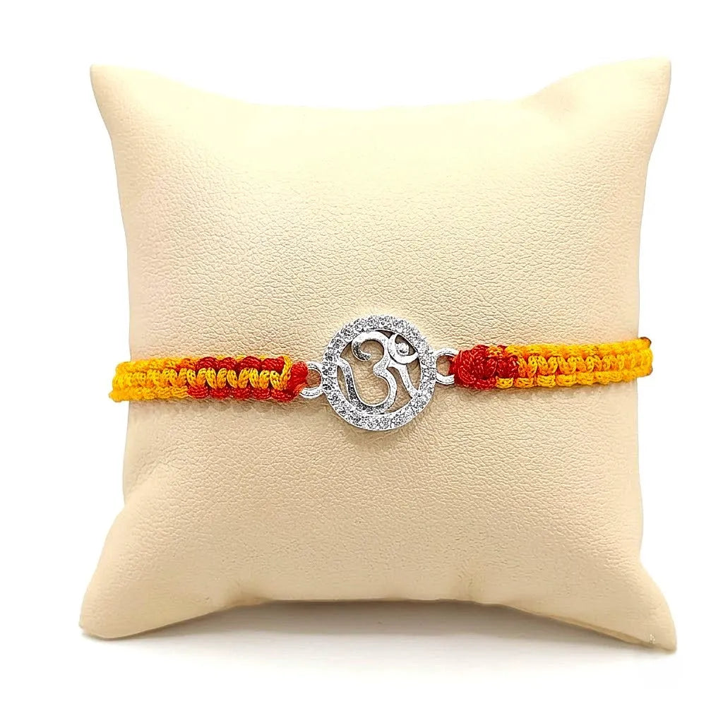 Marvel Silver 925 Sterling Silver Om Rakhi