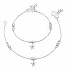Marvel Silver Starfish Baby Payal