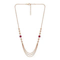 Marvel Silver Layered Necklace