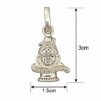 Silver Shiv Shivling Mahadev Pendant Only – Marvel Silver