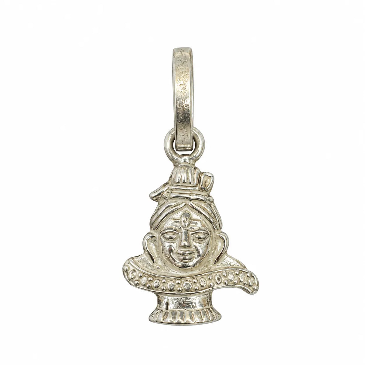 Silver Shiv Shivling Mahadev Pendant Only – Marvel Silver