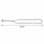Marvel Silver Sparkling Diamond-Line Adjustable Silver Bracelet for Girls with Stone-Studded Design and Sliding Ball Closure