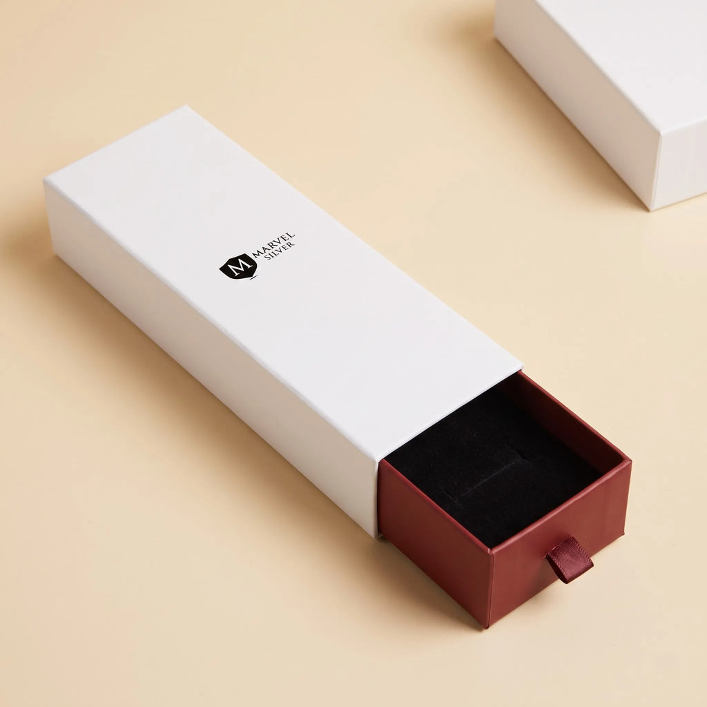 Eco-Friendly Kraft Paper Jewelry Box