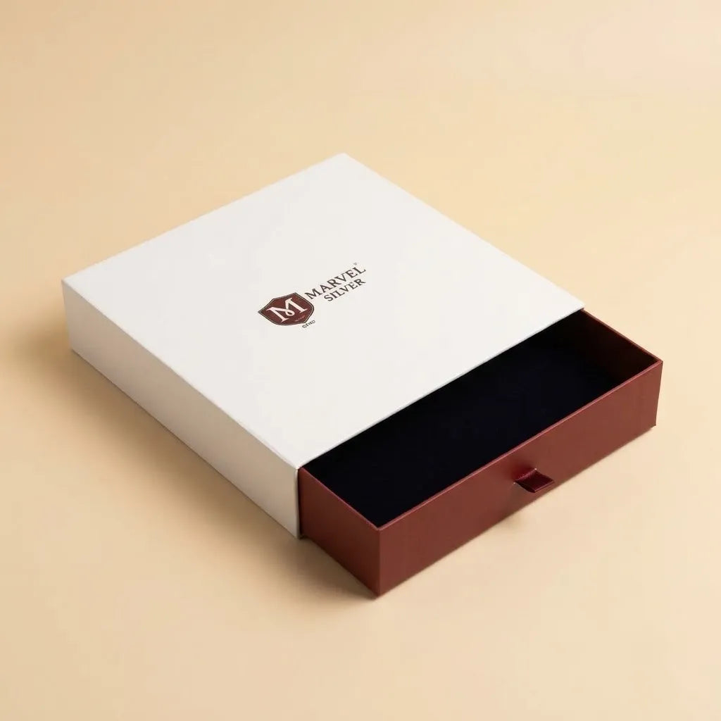 Eco-Friendly Kraft Paper Jewelry Box