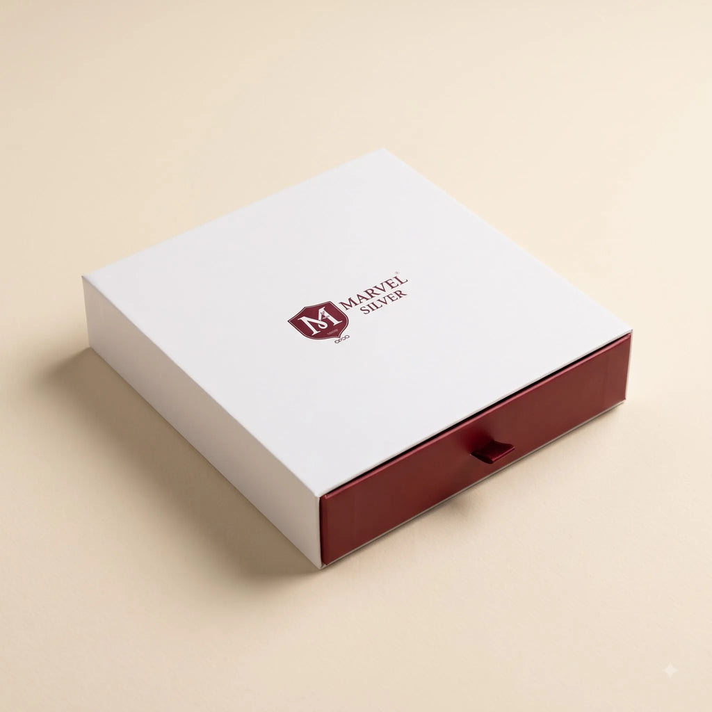 Eco-Friendly Kraft Paper Jewelry Box