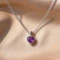 Silver Heart Chain Pendant