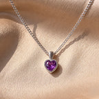 Silver Heart Chain Pendant