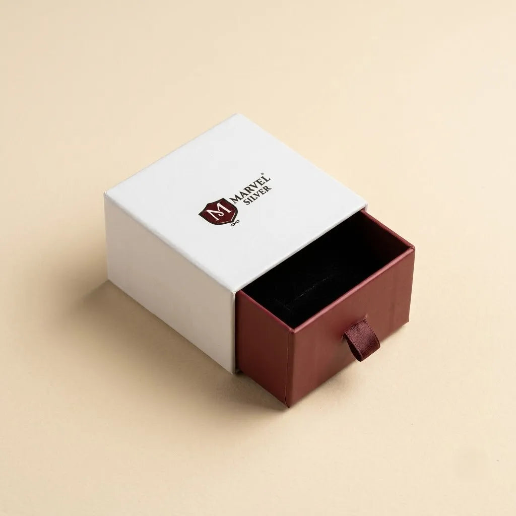 Eco-Friendly Kraft Paper Jewelry Box