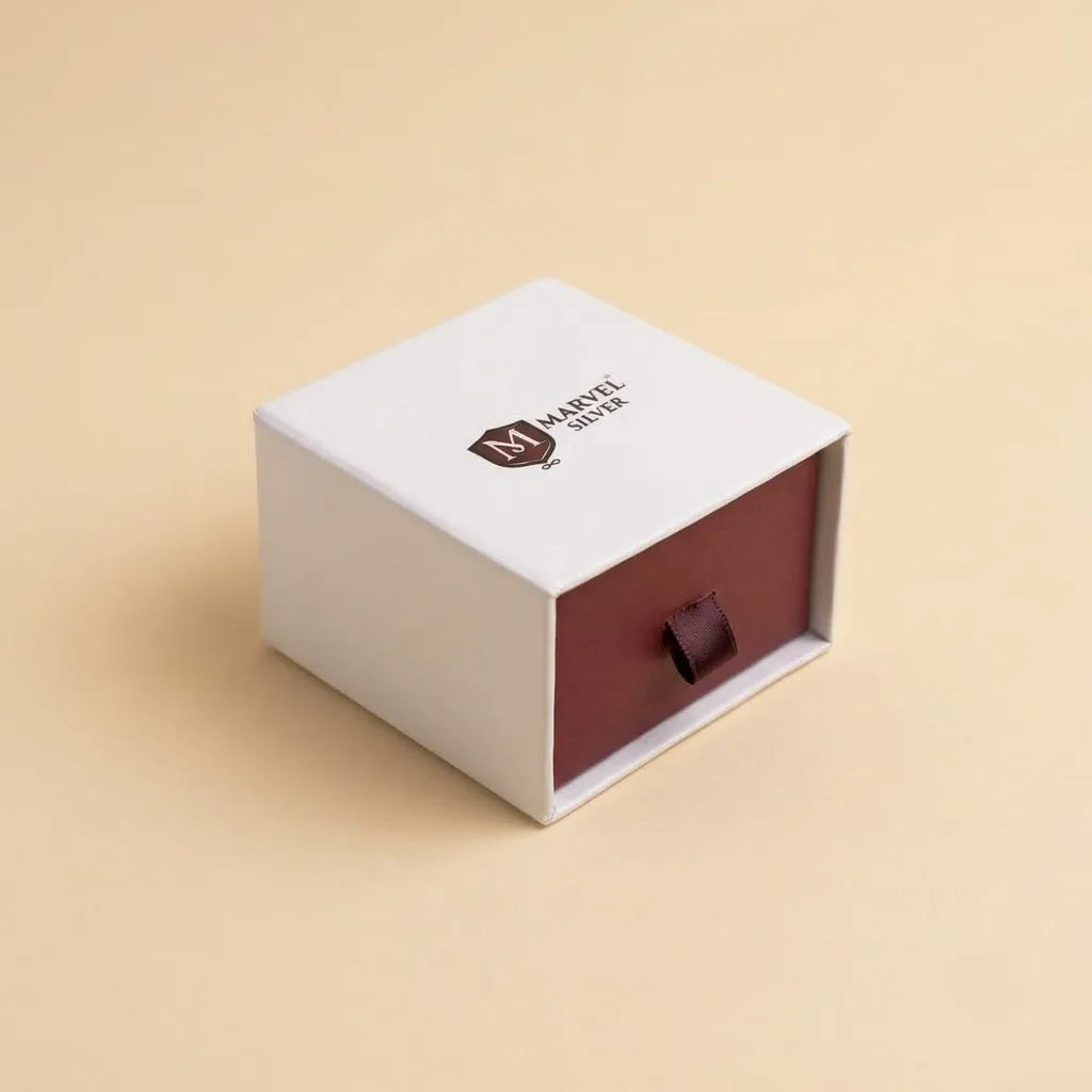 Eco-Friendly Kraft Paper Jewelry Box