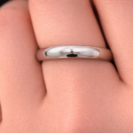 Plain Polished Silver Band Ring – 925 Sterling Silver