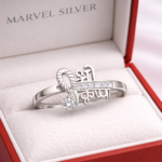 Infinity Name Style Silver Ring