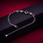 Orbit Crystal Chain Bracelet
