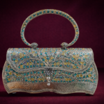 Azure Vine Regal Handbag