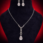 Linear Teardrop Crystal Set