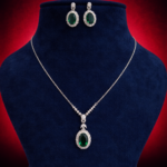 Emerald Oval Grace Set