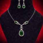 Regal Emerald Cascade Set