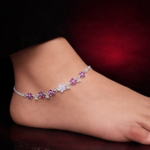 Pink Blossom Charm Payal