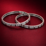 Linear Radiance Diamond-Strip Bangles