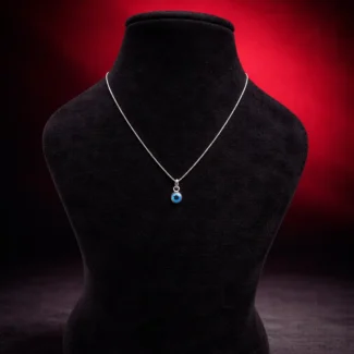 Silver Evil Eye Chain pendent