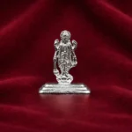 Mini Standing Shrinathji Silver Idol