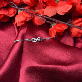 Spark Infinity Dual-Tone Bracelet