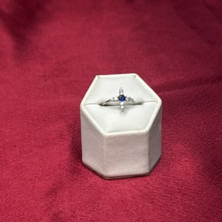 Midnight Starburst Ring