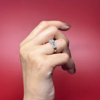 Infinity Grace Solitaire Ring