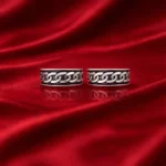 Interlock Chain Silver Band Ring