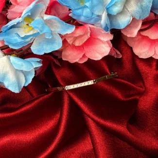 Minimal Crystal Bar Bracelet