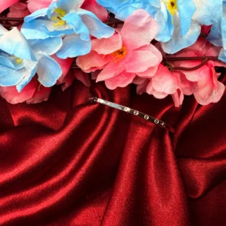 Minimal Love Engraved Bracelet