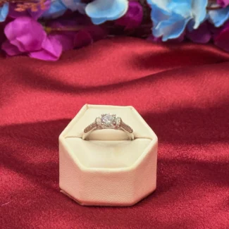 Eternal Spark Silver Ring