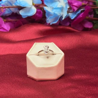 Infinity Grace Silver Ring