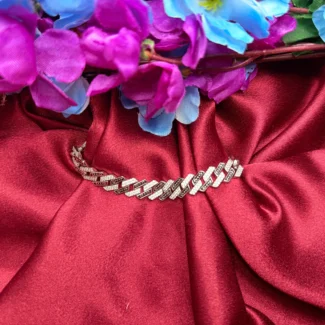 Urban Edge Silver Link Bracelet